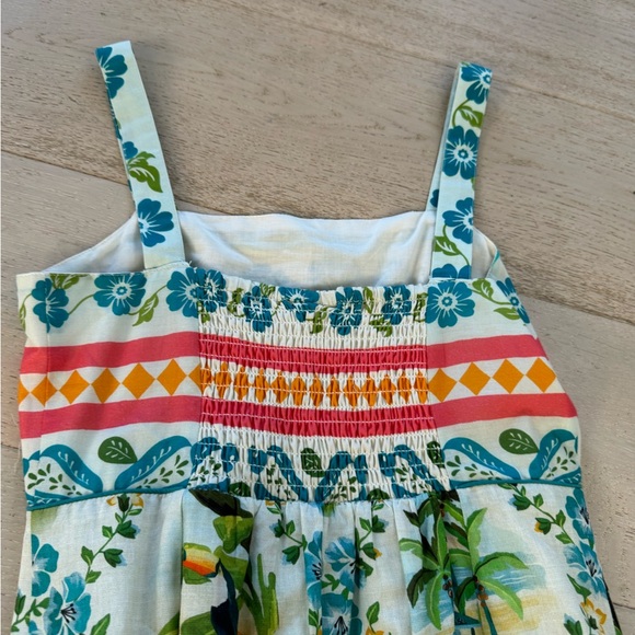 Farm Rio x Anthropologie toucan printed maxi dress  size small - Picture 7 of 10